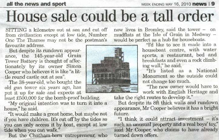 Press item sale Grain Tower Battery 2010 Press item sale Grain Tower Battery 2010